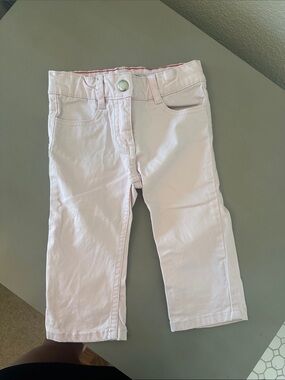 Jacadi Light Pink Baby Girls' Pants - 12m